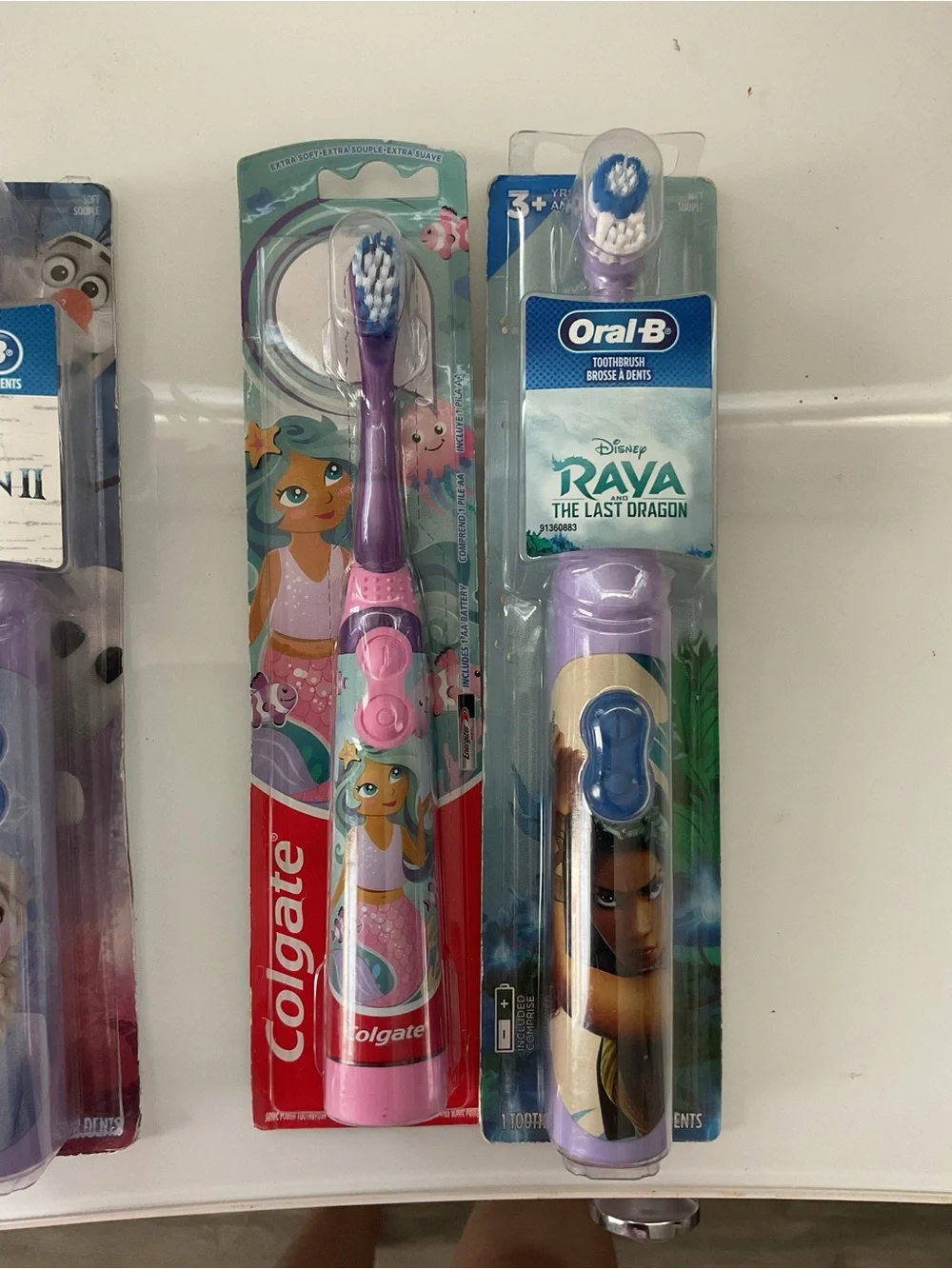 Oral‑B Kids Electric Toothbrush with Disney Characters – Purple